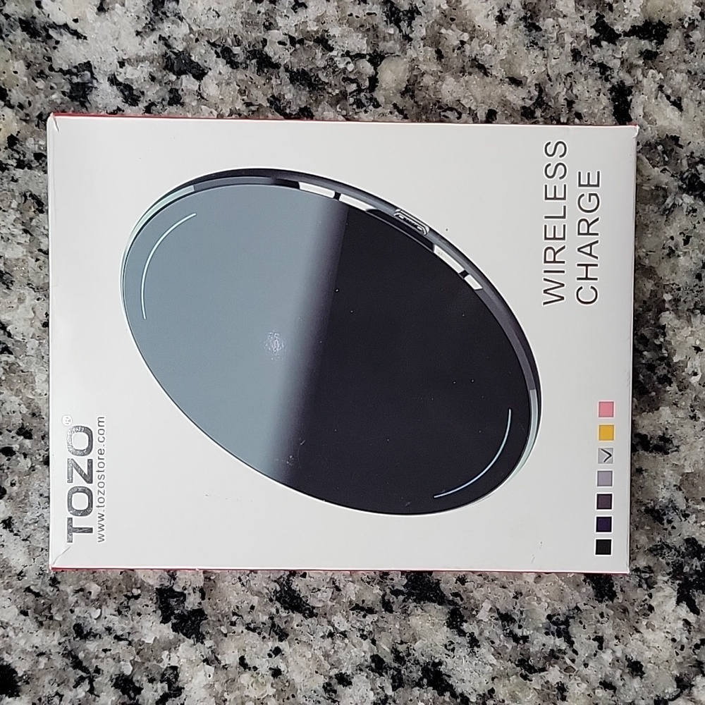 TOZO W1 Wireless Charger Aluminum Fast Charging Pad